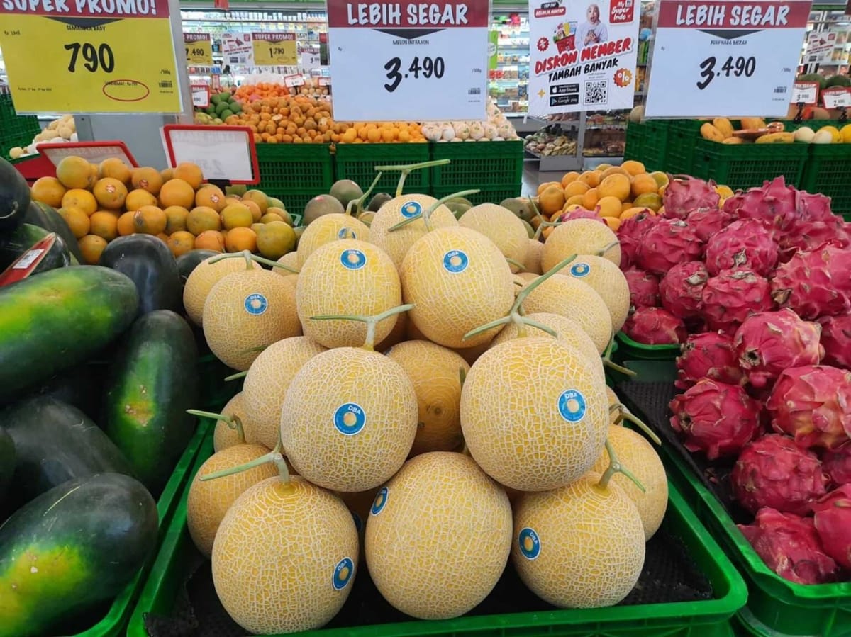 Melon Premium Milik Doa Bangsa Agrobisnis Mengembangkan Pasar Supermarket Cek Selengkapnya