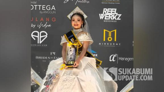 Diva Gracia, Siswi Sukabumi Peraih Juara II dan Icon Model Internasional di Singapura