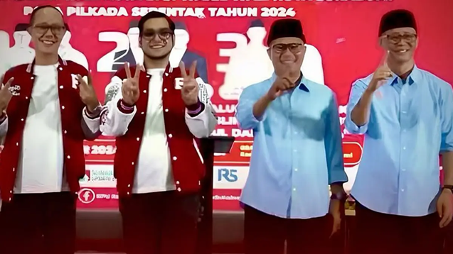 Terpilih di Pilkada Kota Sukabumi 2024, Achmad Fahmi Ucapkan Selamat untuk Ayep-Bobby