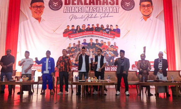 Ayep Zaki dan Bobby Maulana Hadiri Deklarasi Aliansi Masyarakat Sukabumi