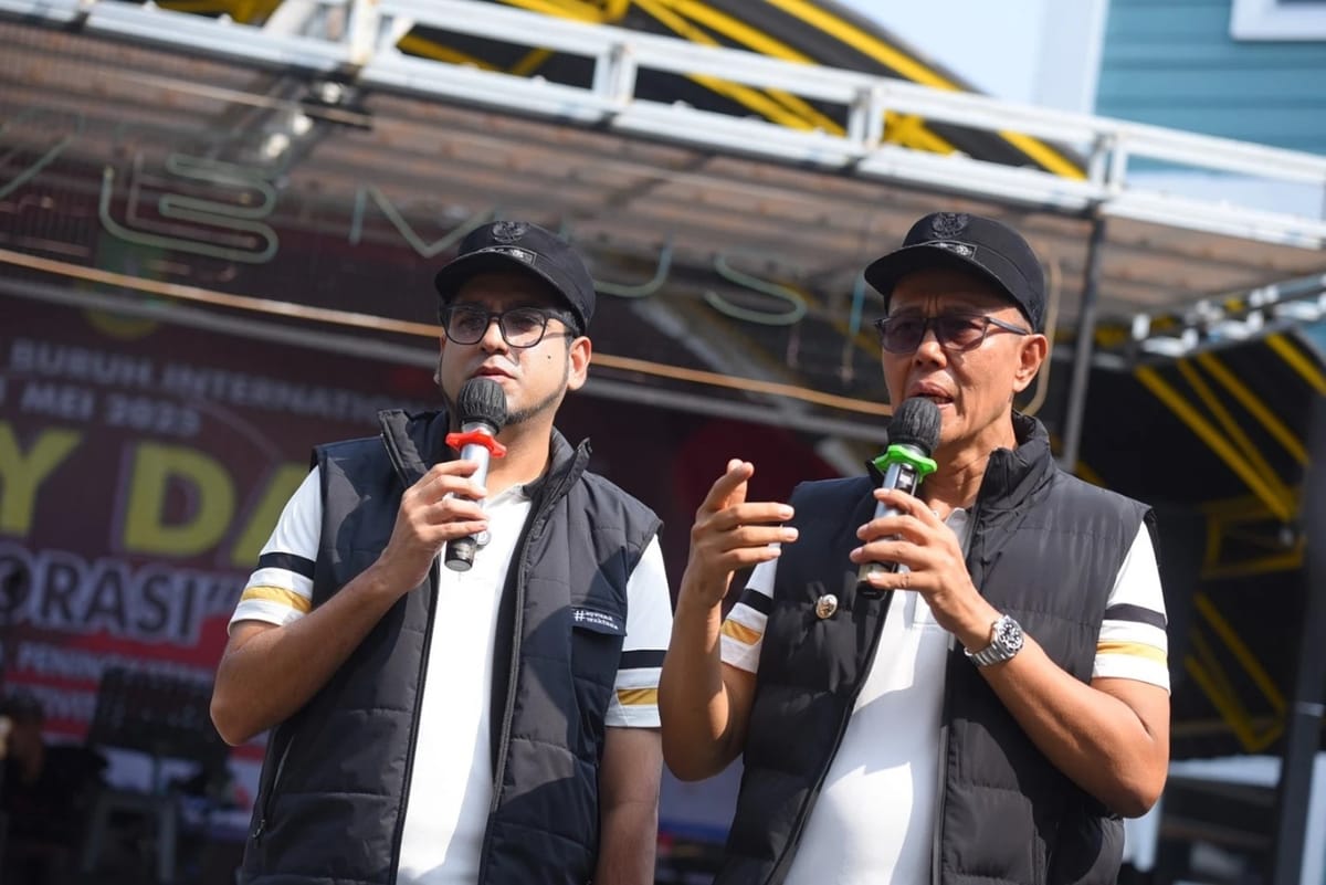 May Day 2025 di Oasis Kota Sukabumi, Wujud Kebersamaan Buruh dan Pemerintah