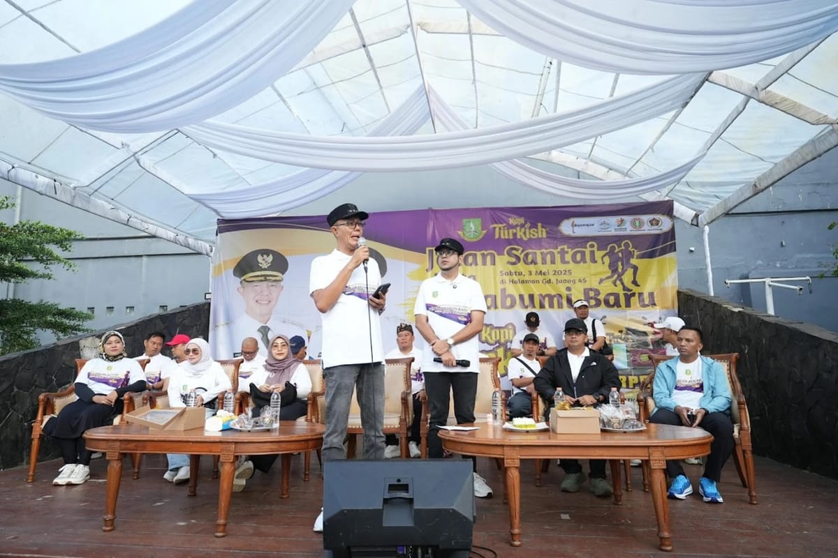 Semarak Jalan Sehat dan Senam Keluarga Pesta Sukabumi Baru: Wali Kota Luncurkan Program NGOPI