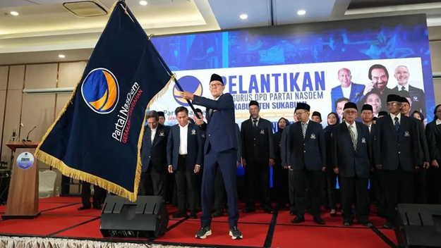Ayep Zaki Resmi Dilantik sebagai Ketua DPD NasDem Kabupaten Sukabumi