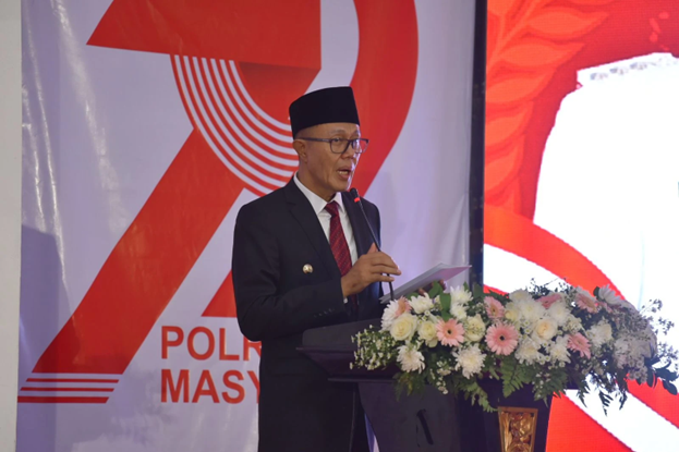 Syukuran Hari Bhayangkara ke-79, Wali Kota Sukabumi Sampaikan Target Sukabumi Bebas Kemiskinan 2035