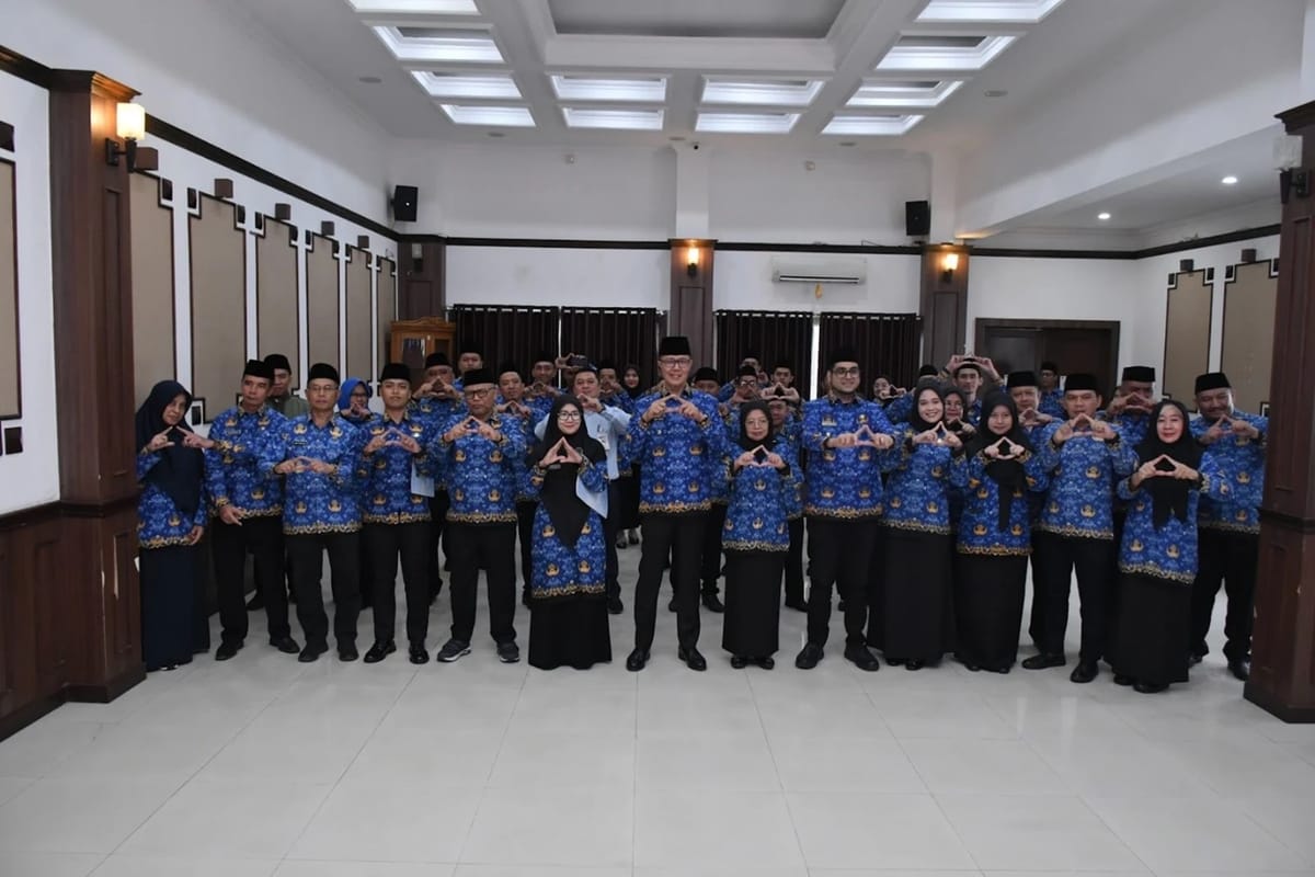Wali Kota Sukabumi Lantik ASN dan PPPK, Tegaskan Komitmen Pelayanan Publik