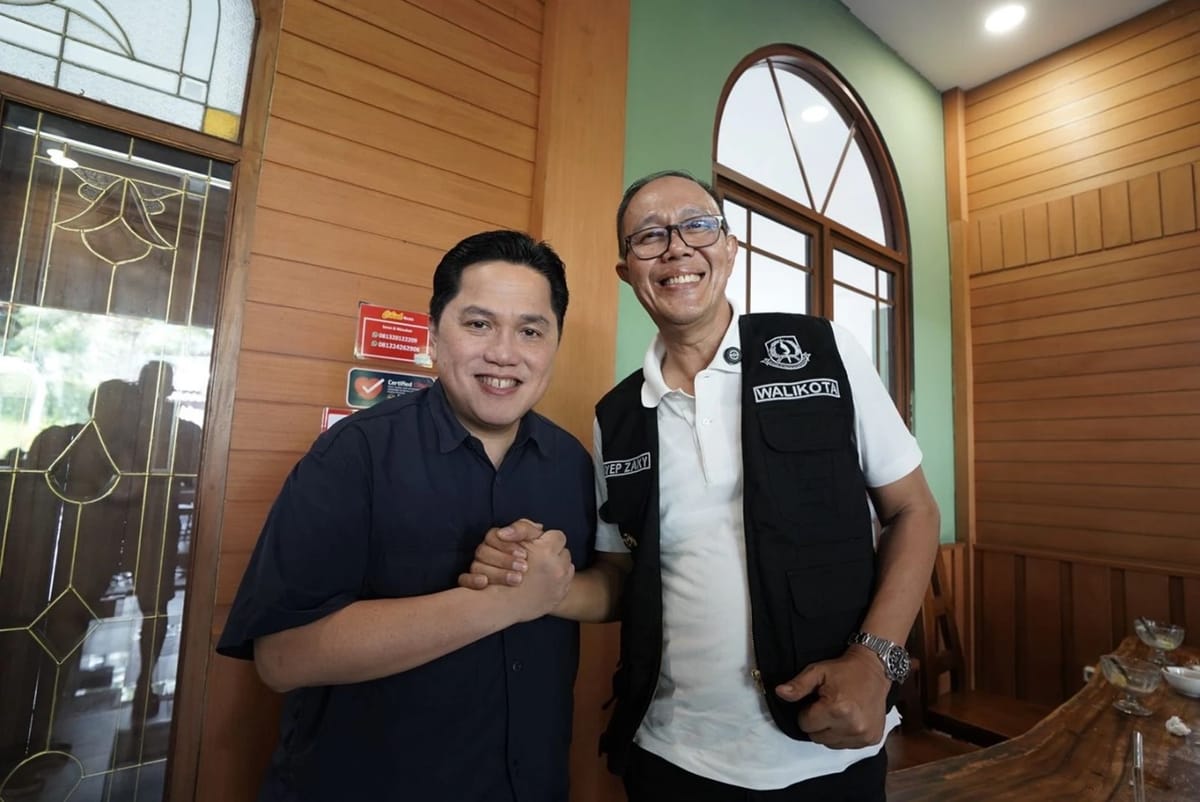 Wali Kota Sukabumi Bahas Penguatan Olahraga untuk Kota Sukabumi dengan Menpora pada Pembukaan Liga 4 Seri 2