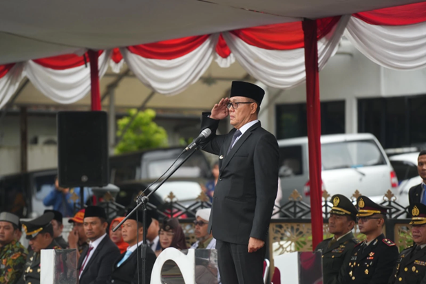 Pemkot Sukabumi Gelar Upacara Peringatan Hari Sumpah Pemuda ke-97, Momentum Pemuda Bergerak untuk Indonesia Bersatu
