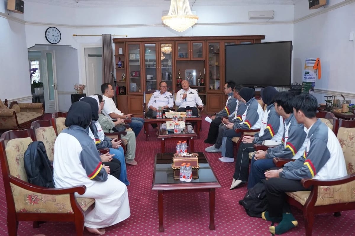 Wali Kota Sukabumi Lepas Atlet Shorinji Kempo Menuju Ajang Kualifikasi di Bogor