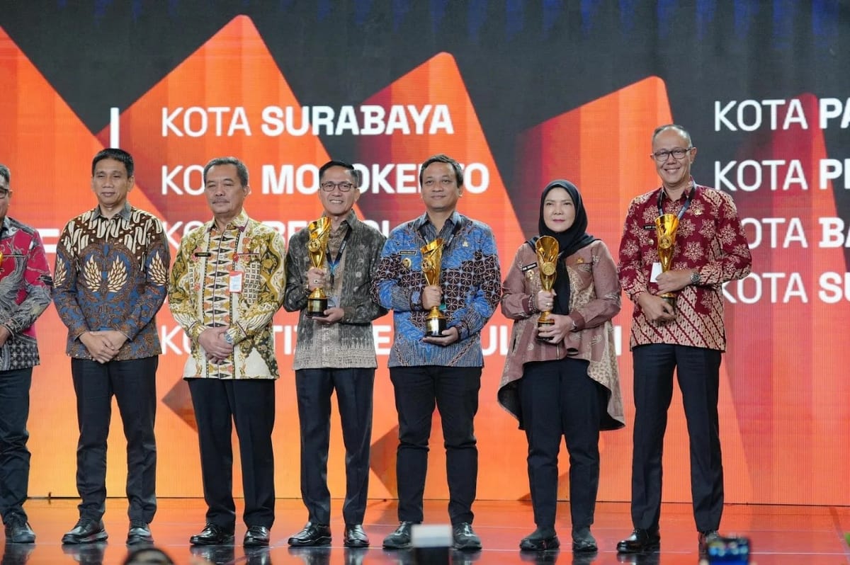 Kota Sukabumi Raih Penghargaan Kota Terinovatif pada IGA 2025