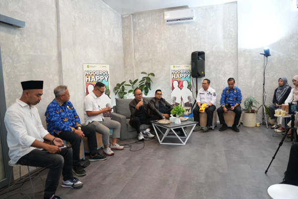 Ngobrol Happy Edisi 3, Sinergi Pemkot dan Masyarakat Melalui Dialog Santai