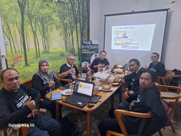 LW Doa Bangsa Sukses Selenggarakan Workshop Waqfraiser Lanjutan