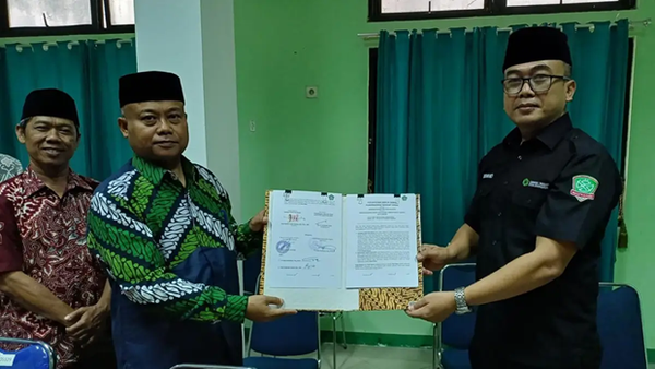 Kemenag Kota Bogor dan LW Doa Bangsa Tandatangani Kerjasama Pengembangan Zakat dan Wakaf