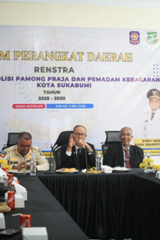 Wali Kota Sukabumi Dukung Program Prioritas Satpol PP dalam Forum Perangkat Daerah