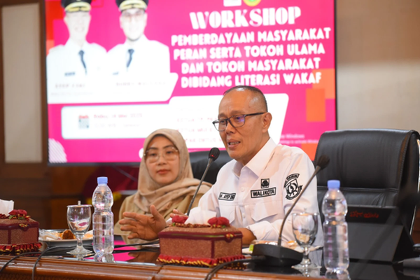 Wali Kota Sukabumi Dorong Kolaborasi Literasi Wakaf Lewat Workshop Bersama Tokoh Masyarakat