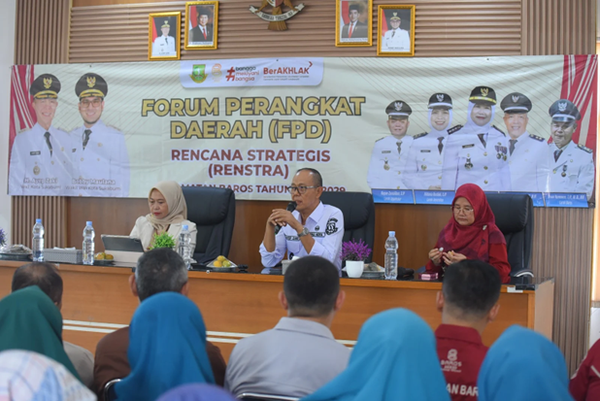 Wujudkan Masyarakat Sejahtera, Wali Kota Sukabumi Tegaskan Komitmen dalam FPD Kecamatan Baros