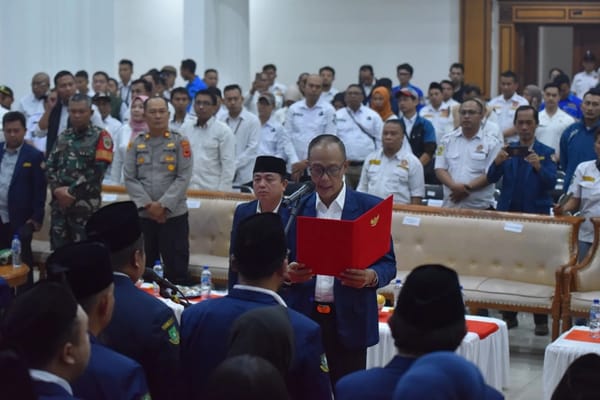 Pelantikan Karang Taruna Kota Sukabumi 2024–2029: Wali Kota Tegaskan Komitmen Sosial dan Kesadaran Fiskal