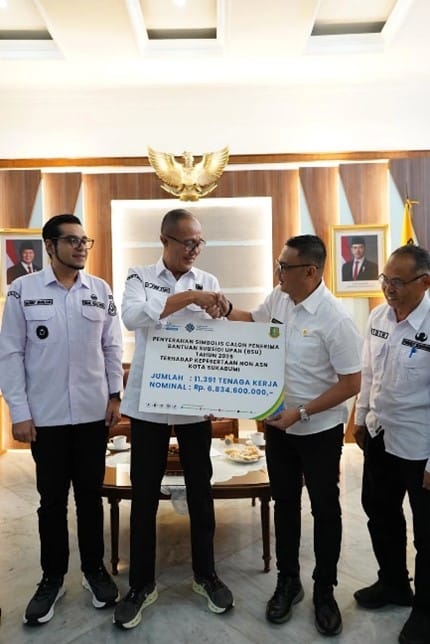 Pemkot Sukabumi Terima BSU untuk 11.361 Pekerja Non ASN, Wali Kota: Ini Bukti Negara Hadir