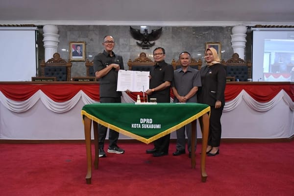 Wali Kota Sukabumi Sampaikan Jawaban atas Pemandangan Umum Fraksi DPRD
