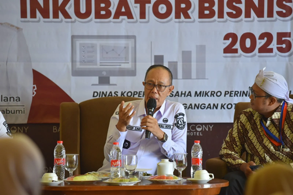 Pelatihan Inkubator Bisnis 2025, Wali Kota Sukabumi Dorong UMKM Naik Kelas dan Siap Jadi Tuan Rumah