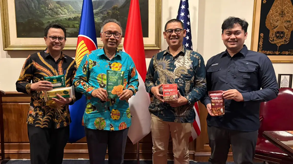 Ketua Umum FKDB Diterima Konjen RI di New York Amerika Serikat