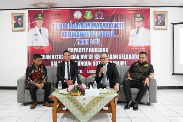 Pemberdayaan Masyarakat Kelurahan Selabatu: Capacity Building Peran Ketua RT dan RW dalam Membangun Kota Sukabumi