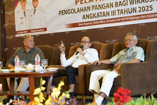 Dorong UMKM Naik Kelas, Wali Kota Sukabumi Buka Pelatihan Vokasi Pengolahan Pangan Angkatan III