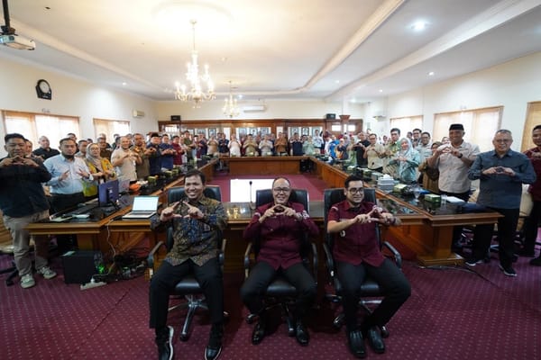 Pemkot Sukabumi Perkuat Pencegahan Korupsi Lewat Rakor Bersama KPK