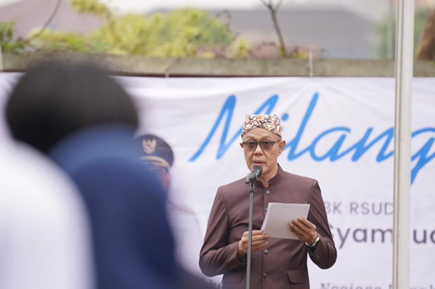 HUT ke-105 RSUD R. Syamsudin, S.H, Wali Kota Tekankan Momentum Penataan Layanan Kesehatan
