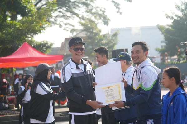 Peringatan Hari Olahraga Nasional 2025 di Kota Sukabumi, Momentum Kebangkitan Prestasi dan Persatuan