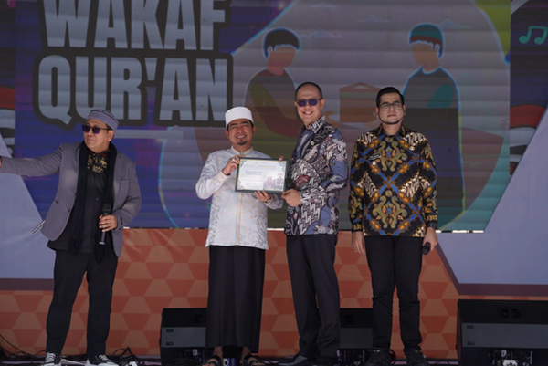Pemkot Sukabumi dan ANTV Mantap Kolaborasi Meriahkan HUT RI ke-80 dengan Wakaf Qur’an