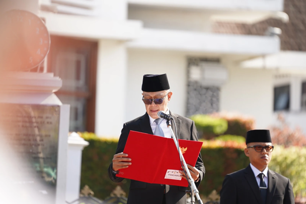 Upacara Peringatan Hari Kesaktian Pancasila Tahun 2025 di Kota Sukabumi