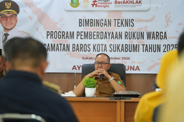 Wali Kota Sukabumi Tekankan Kejujuran dalam Pengelolaan Program P2RW Baros