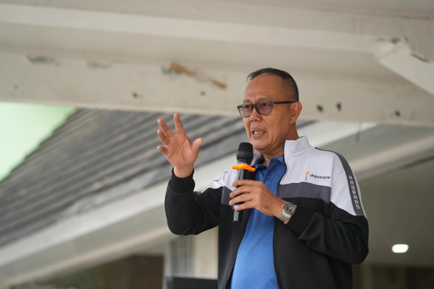 Pembukaan Kampanye Penuntasan Tuberkulosis, Jalan Sehat, dan Senam Bersama Wali Kota Sukabumi