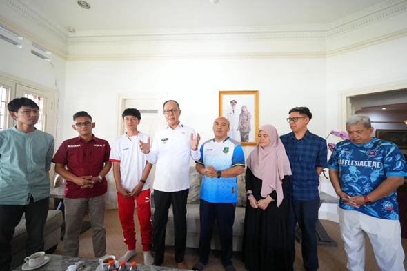 Wali Kota Sukabumi Lepas Atlet Futsal U-16 Nasional, Harapkan Lahirnya Generasi Emas Baru