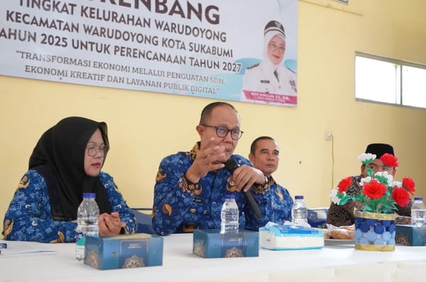 Musrenbang Kelurahan Warudoyong, Wali Kota Fokus Tekan Pengangguran dan Kemiskinan Menuju Perencanaan 2027