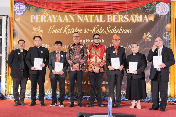 Natal Bersama Se-Kota Sukabumi Usung Tema “Damai Kristus di Tengah Badai”