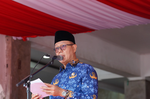 Pemkot Sukabumi Peringati HUT Ke-54 Korpri, Hari Guru Nasional, dan HUT Ke-80 PGRI Tahun 2025