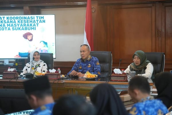 Pemkot Sukabumi Perkuat Sinergi Lintas Sektor dalam Penanganan Kesehatan Jiwa Masyarakat